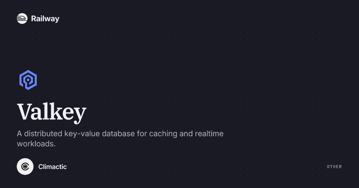 Deploy Valkey