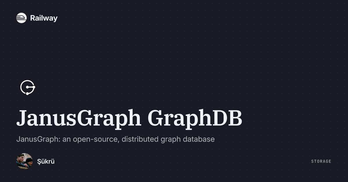 Deploy JanusGraph GraphDB
